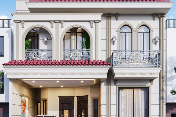 8 Marla Classical Elevation_Day View